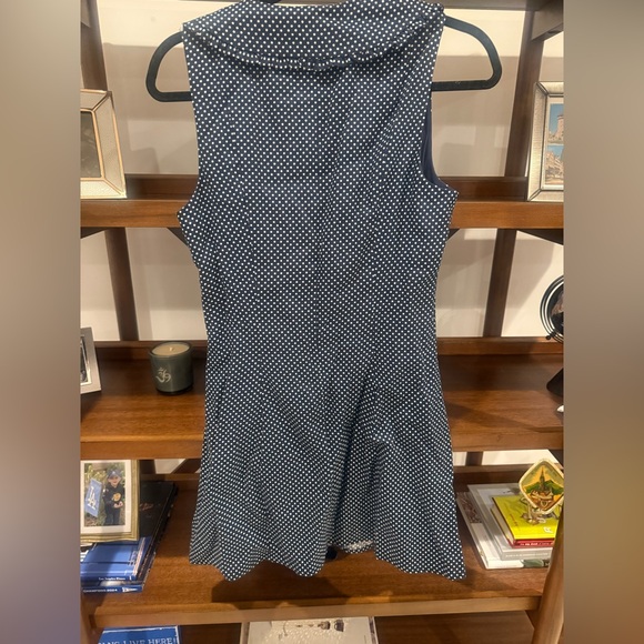 Reformation Soraya Linen Dress - Navy - Picture 5 of 5